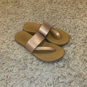 Rose gold Reef Sandal